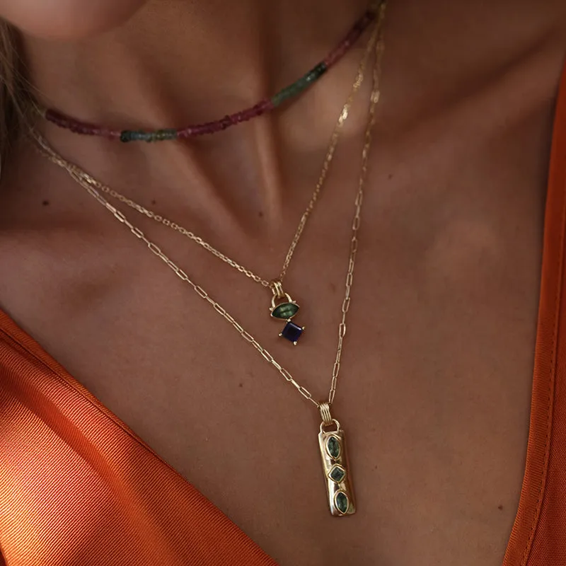 CORONET MOONSTONE NECKLACE