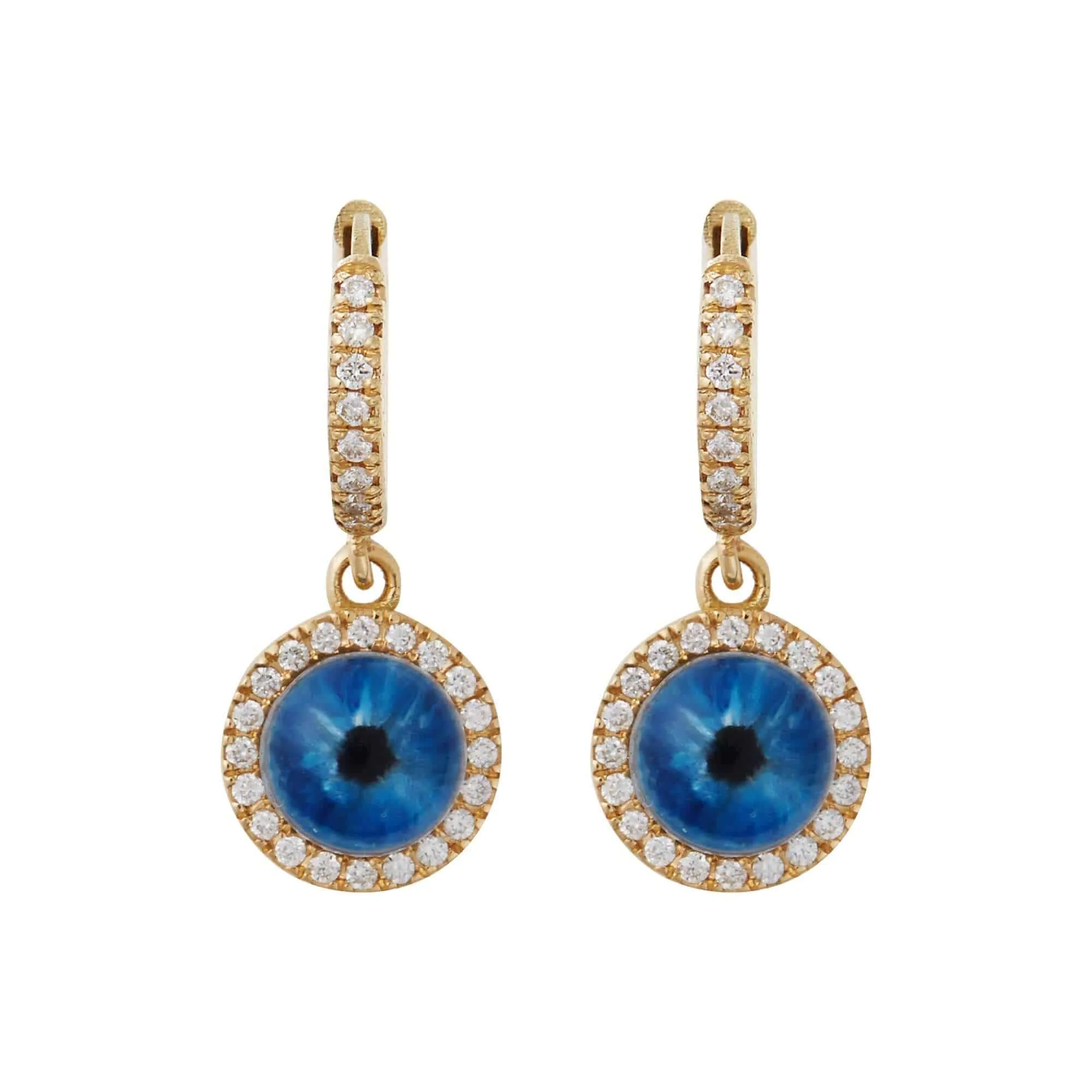 Deep Blue Eye Earrings XS