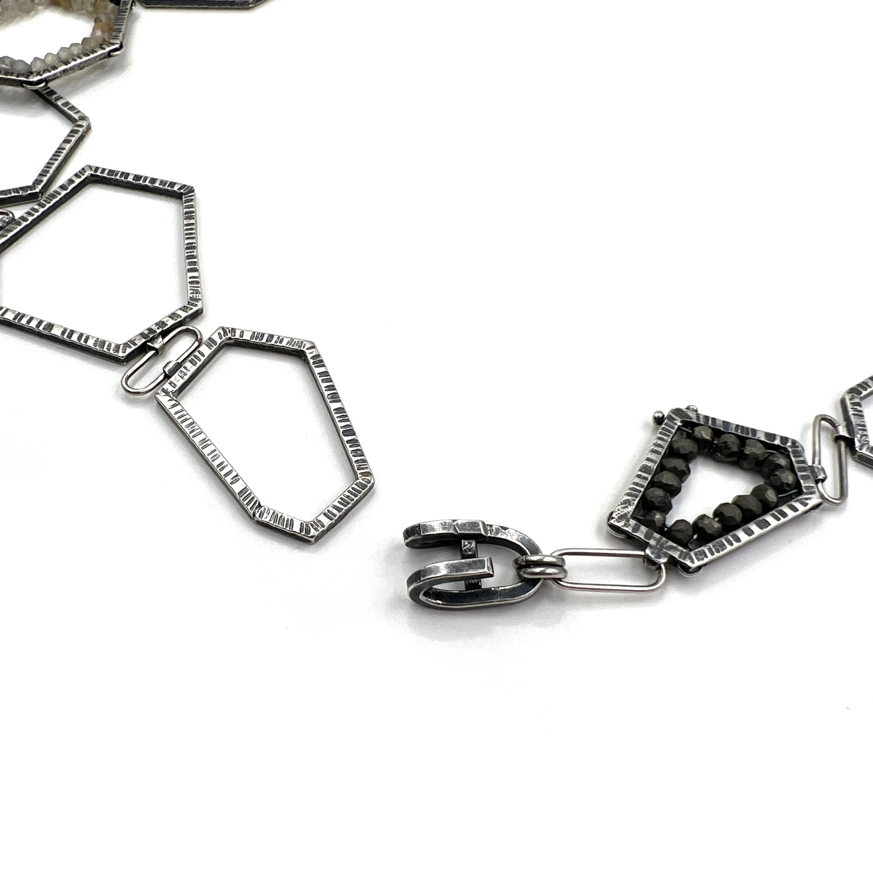 Geometric Geode Necklace