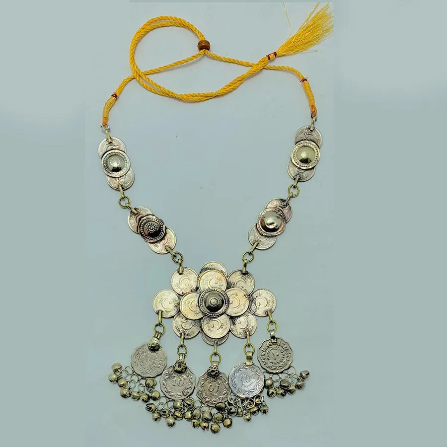 Handmade Vintage Coins Pendant Necklace