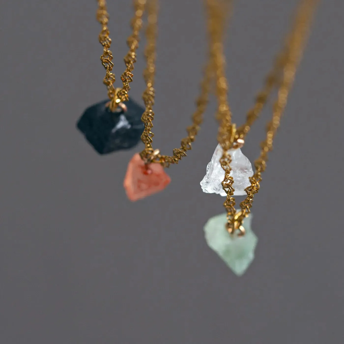 Isolde - Black Agate Necklace