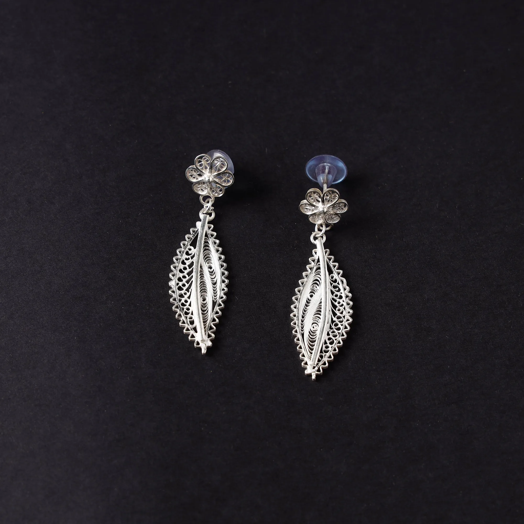 Kalinga Filigree Sterling Silver Earrings
