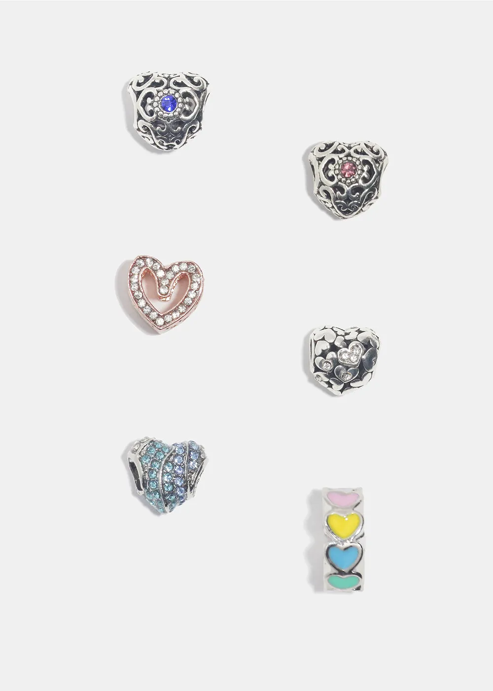 Miss A Bead Charm - Hearts