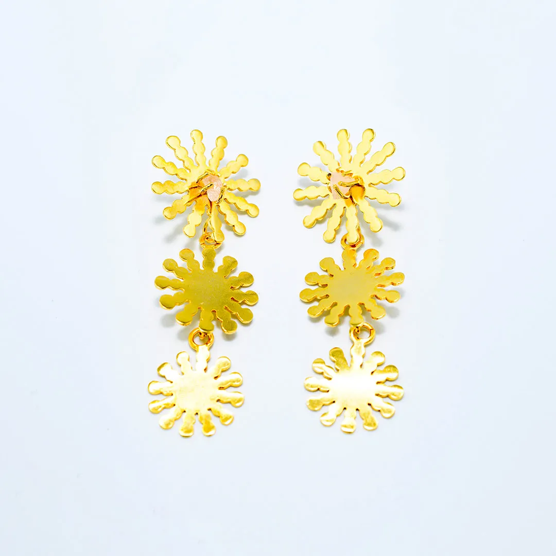 Ondas del Rio Waterfall Earrings