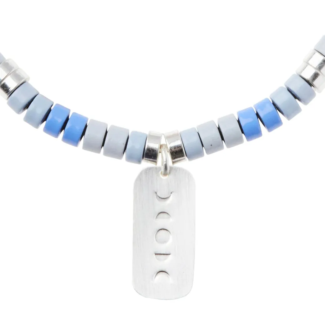 Scout Stone Intention Bracelet - Howlite / Silver