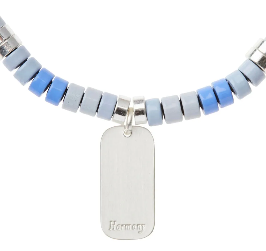 Scout Stone Intention Bracelet - Howlite / Silver