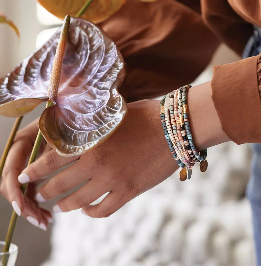 Scout Stone Intention Bracelet - Howlite / Silver