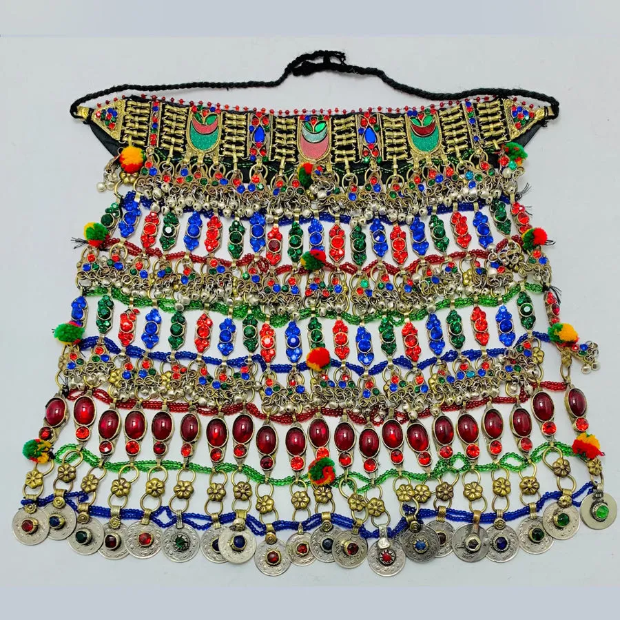 Vintage Multicolor Layered Choker Necklace