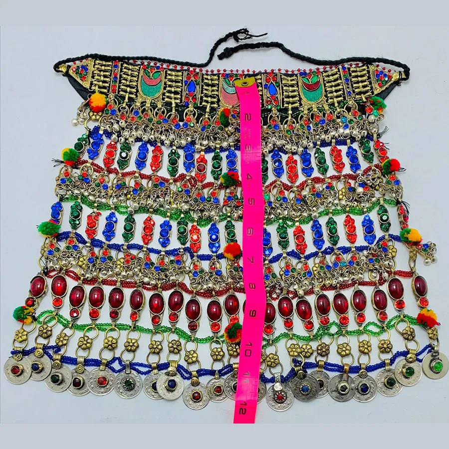 Vintage Multicolor Layered Choker Necklace