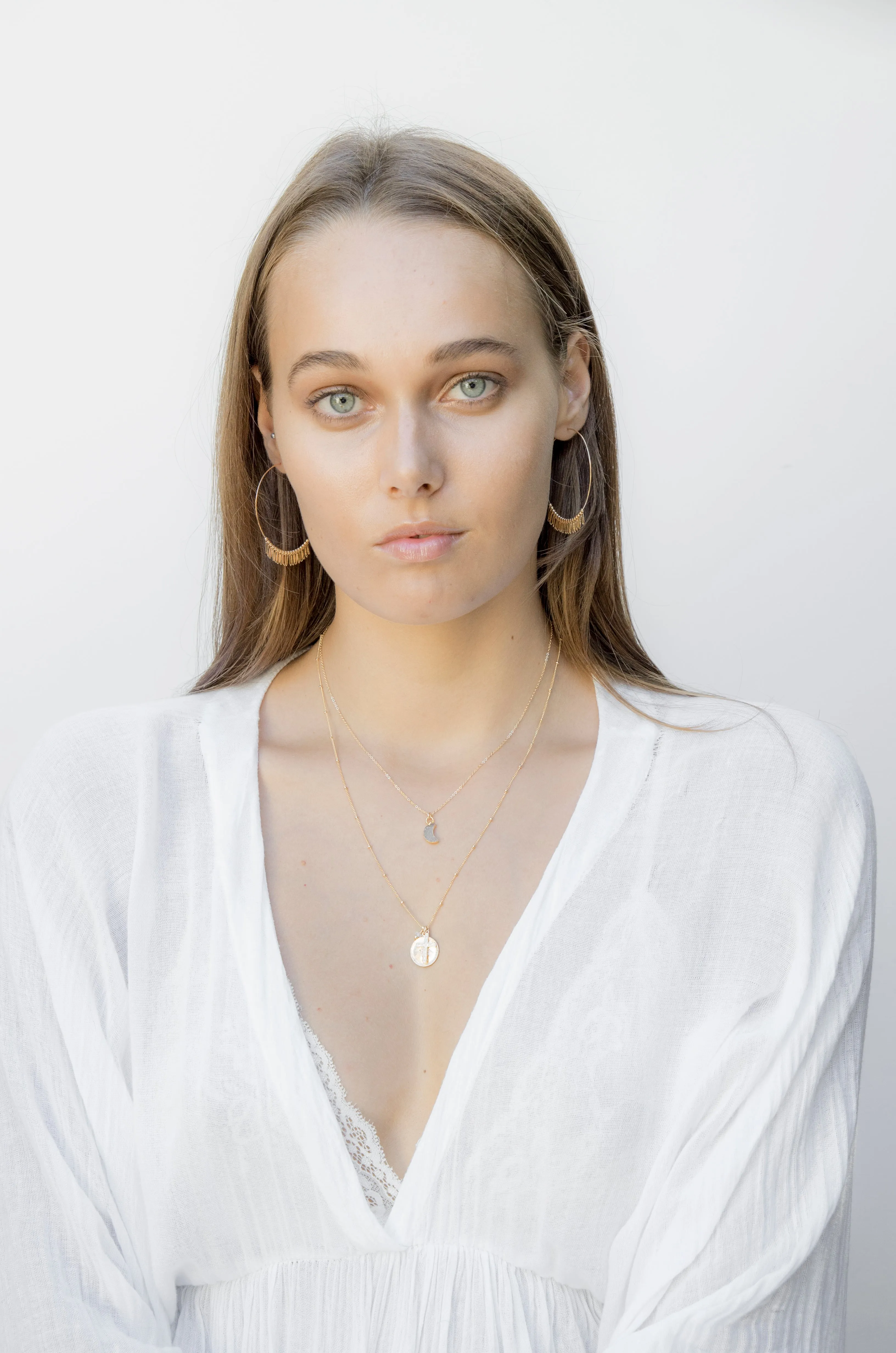 Virgin Mary Trio Necklace