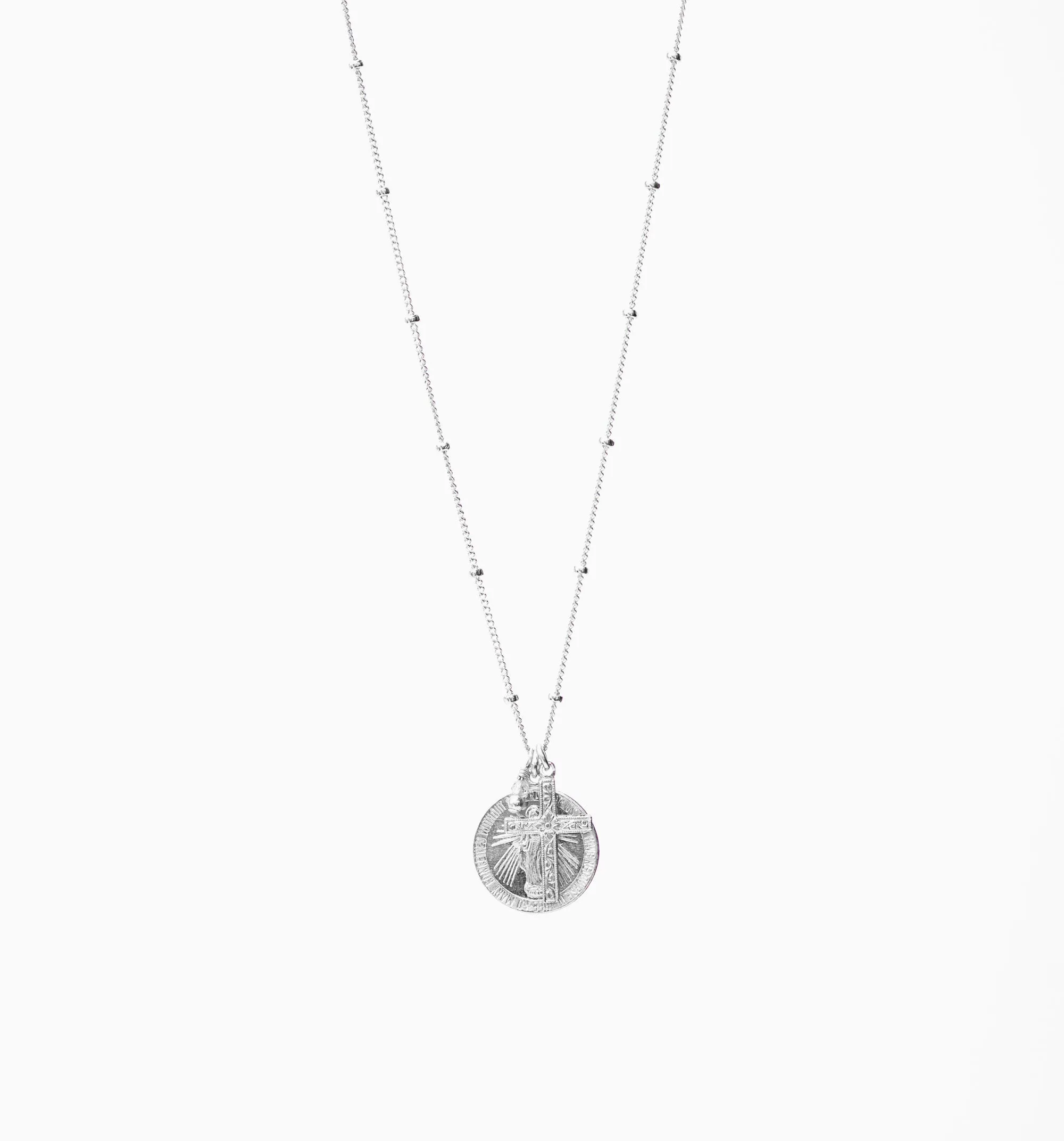 Virgin Mary Trio Necklace